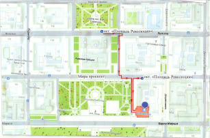 Схема передвижения.